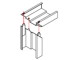 diagram of a standard kd frame