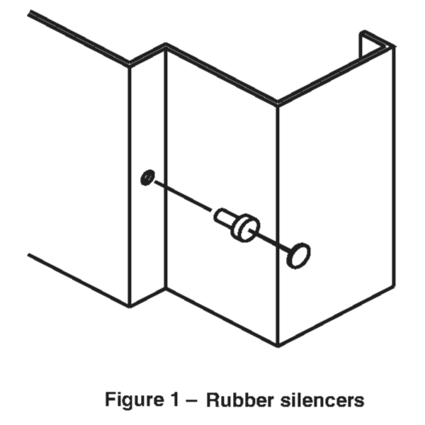 F1 - Rubber silencers